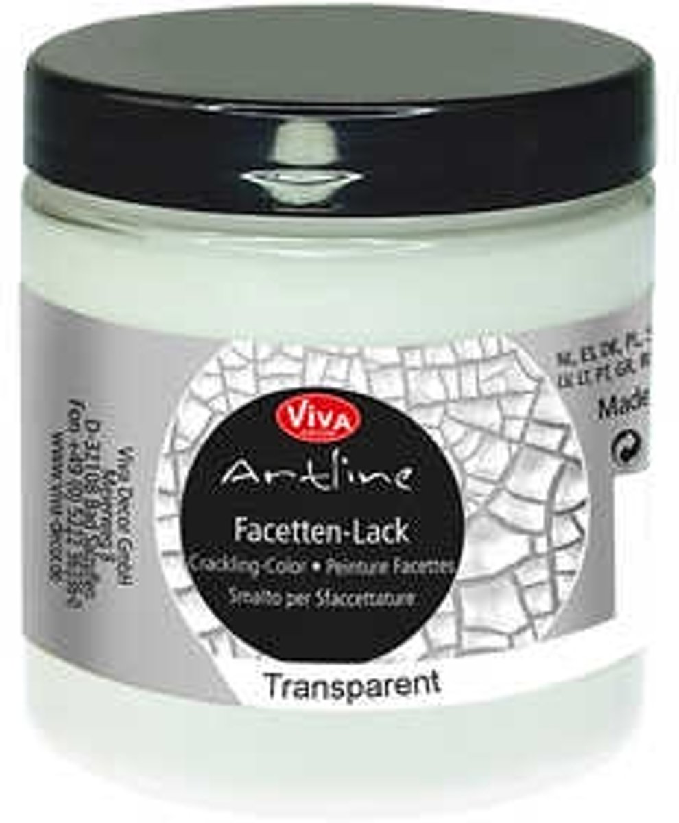 Facetten Lack, transparant, 250ml [HOB-241240]